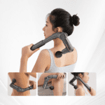 マッサージガン 筋膜リリースガン 伸縮 肩こり マッサージ器 強力 電動ハンディガン 首 腰 背中  アーム付き ストレッチ 健康グッズ リラックス 電動マッサージ リリースガン 強力ボディケアガン ハンディマッサージ ギフト母の日