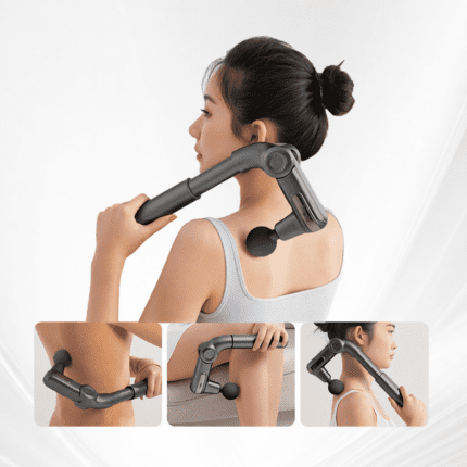 マッサージガン 筋膜リリースガン 伸縮 肩こり マッサージ器 強力 電動ハンディガン 首 腰 背中  アーム付き ストレッチ 健康グッズ リラックス 電動マッサージ リリースガン 強力ボディケアガン ハンディマッサージ ギフト母の日