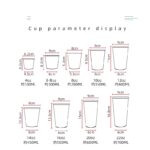 ペーパーカップ  [ふだん使い 紙コップ] 白ムジ ホワイト [安全品質] - 画像 (7)