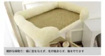 猫タワー キャットタワー 据え置き 大型猫 スタンダード式 猫キャットタワー 多頭飼い ねこ部屋付き 安定性 組み立て簡単 籐 麻 ベッド 日本語説明書付き - 画像 (10)
