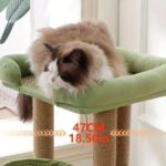 ねこ キャット タワー 高い安定性 運動不足 キャットタワー       ミニ 猫タワー 小型 低め 据え置き 省スペース 麻紐爪とぎ シンプル かわいい ボール型猫爪とぎ おもちゃ付き 大きい展望台 組み立て簡単 高さ68cm ブラウン - 画像 (9)