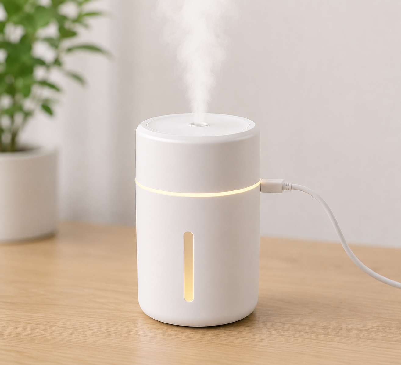 USB給電タイプの加湿器