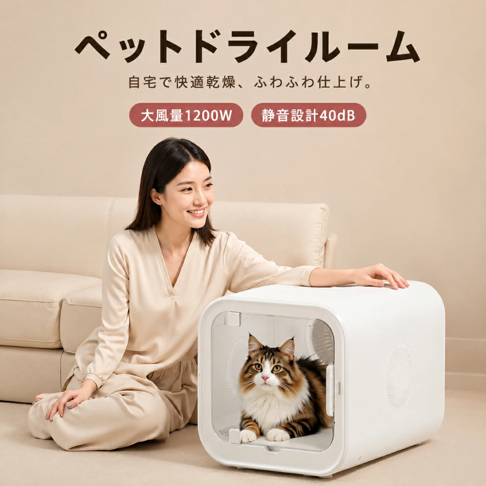 ペット乾燥機 全体写真