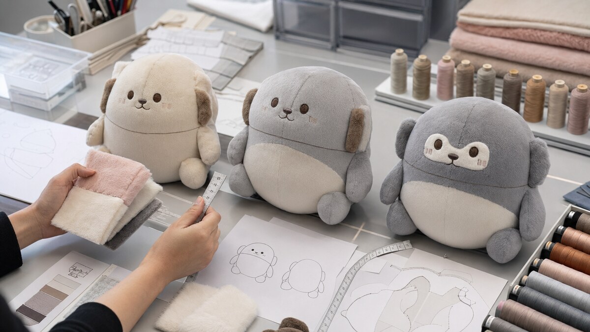 東莞のぬいぐるみOEMで素材と試作サンプルを比較する開発工程