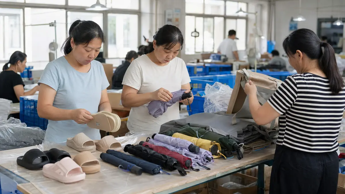 福建・厦門OEM代行の工場・品質検査風景
