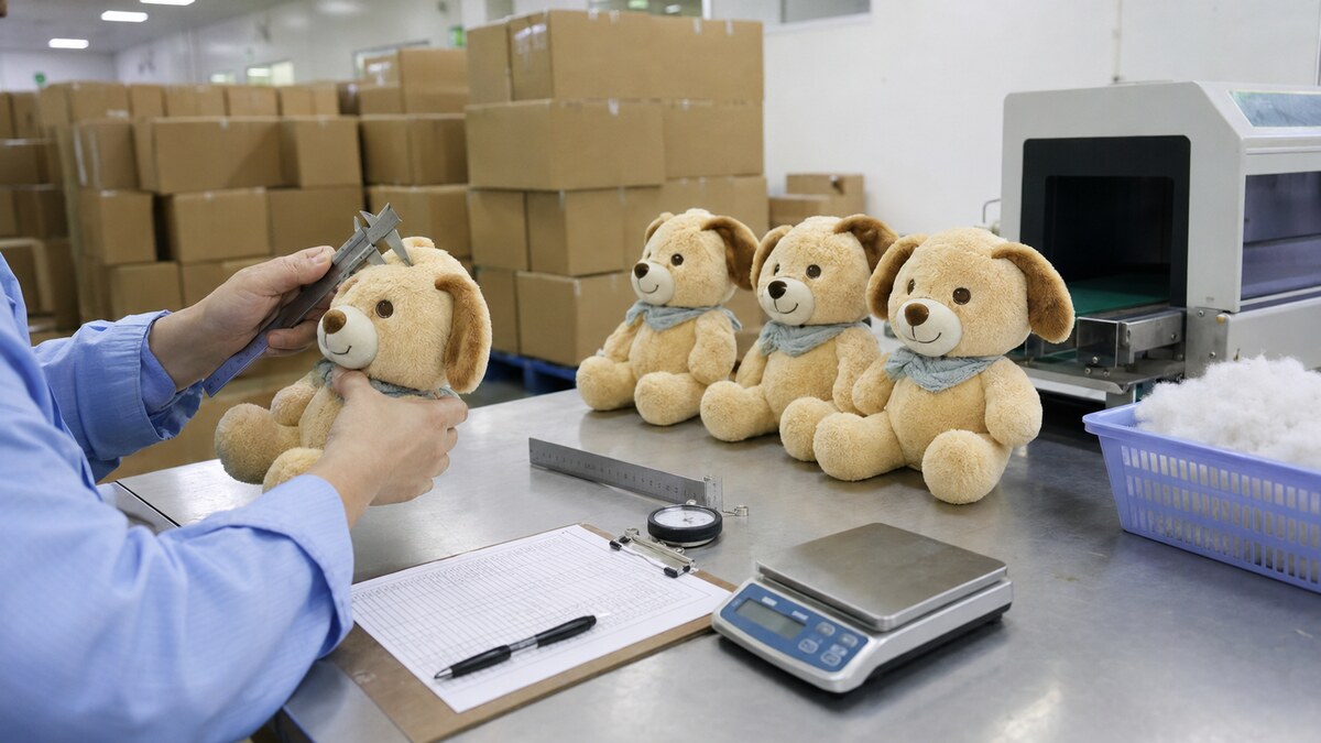 中国倉庫で商品を確認・仕分けする検品作業の実景